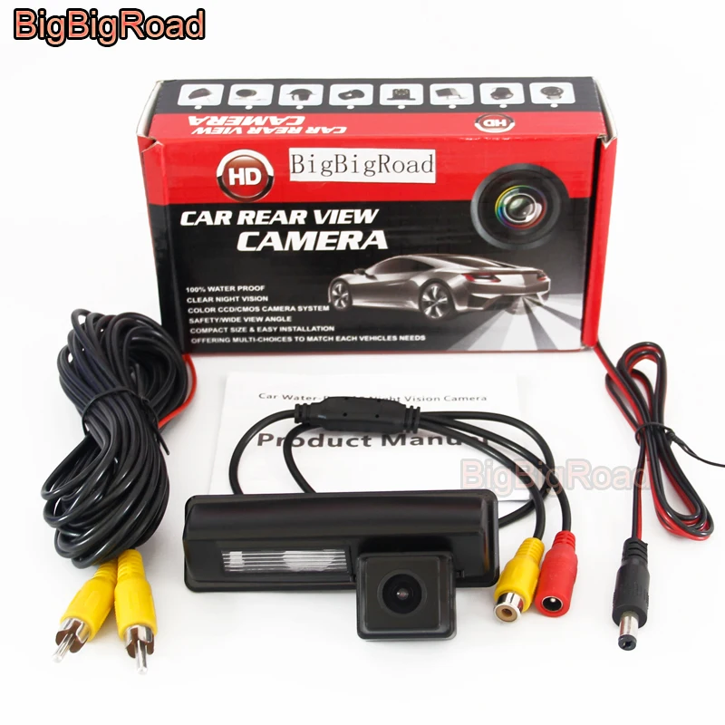Камера заднего вида BigBigRoad парковочная CCD-камера для Lexus RX300 RX330 RX350 RX400h (MCU30/GSU35) 2003 2004