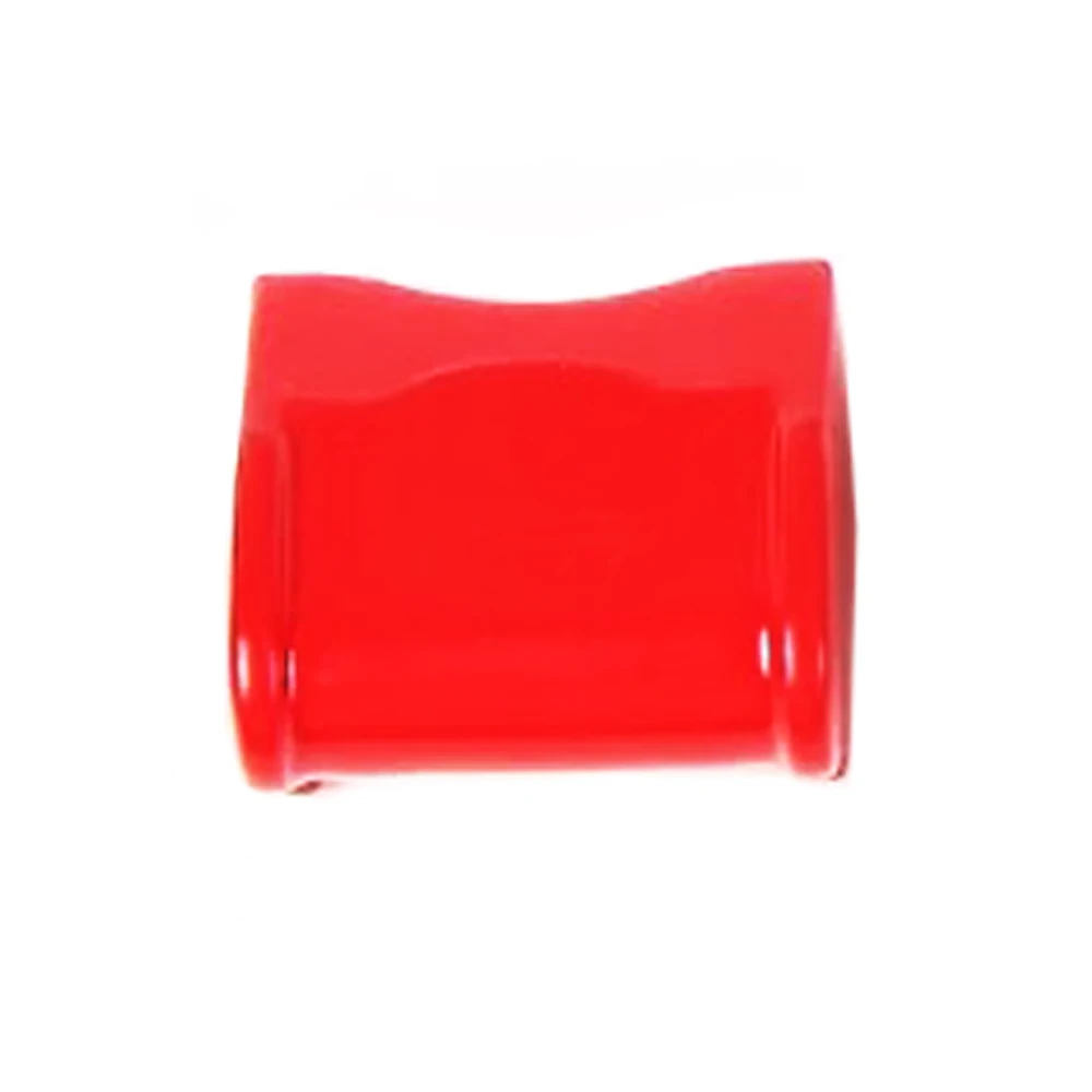 

4Pcs Car Interior Center Red Control Navigation GPS Button Knob Cover Trim Decoration Cap ABS For Ford Mustang 15 16 17 18 19 20