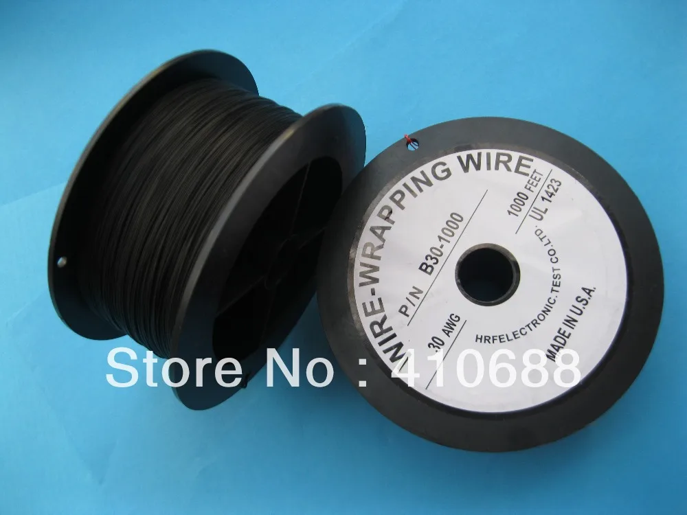 4 рулона 1000 футов 30awg обмотка проводов Посеребренная медная Черная|copper tissue|copper square