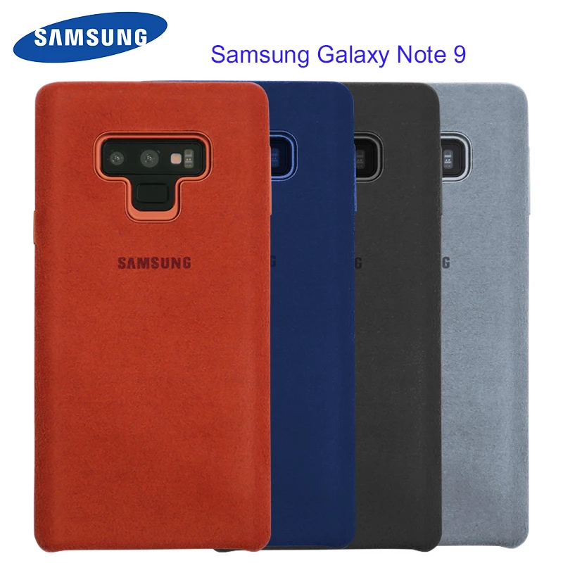 Чехол для Samsung Note 9 официальный оригинальный защитный чехол из натуральной замши
