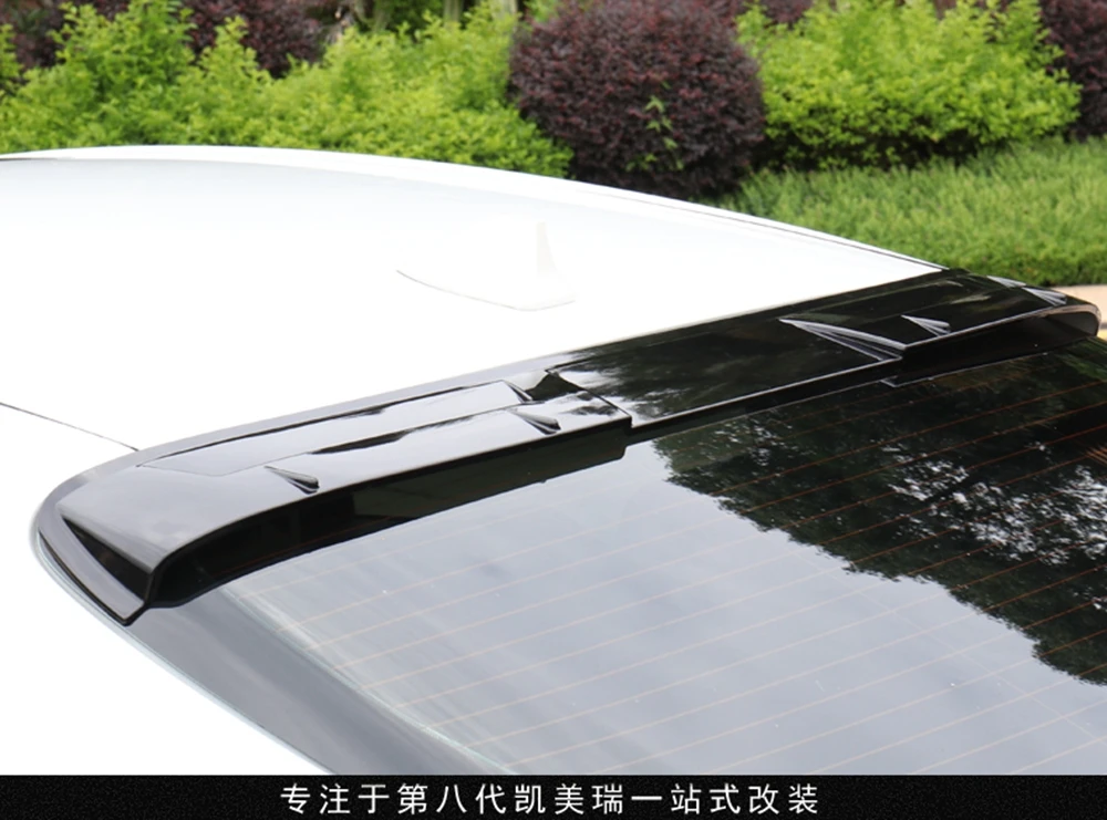 Автозапчасти для Toyota Camry, спойлер, АБС пластик, черный глянец, задний багажник, крыло, задний спойлер на крышу, автомобильные аксессуары