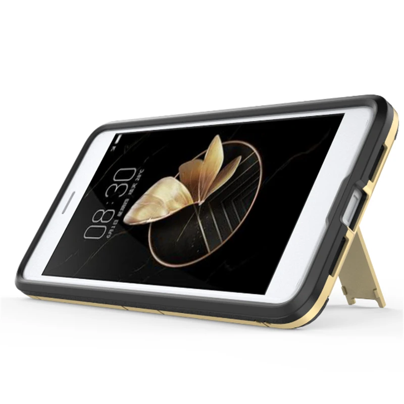 Чехол для телефона ZTE Nubia Z17 MiniS ударопрочный бронированный силиконовый + жесткий