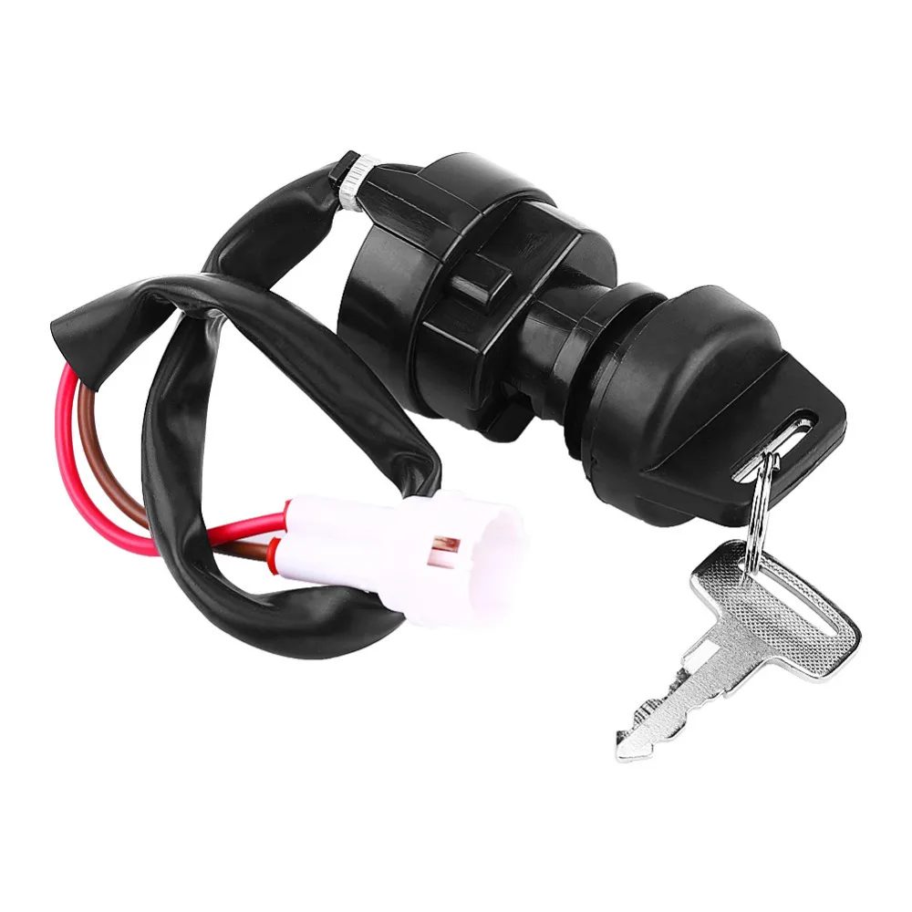 2 Pin мотоциклетный ключ зажигания для Yamaha YFM 350 Bruin 660R 700R Raptor 350X Warrior Стайлинг