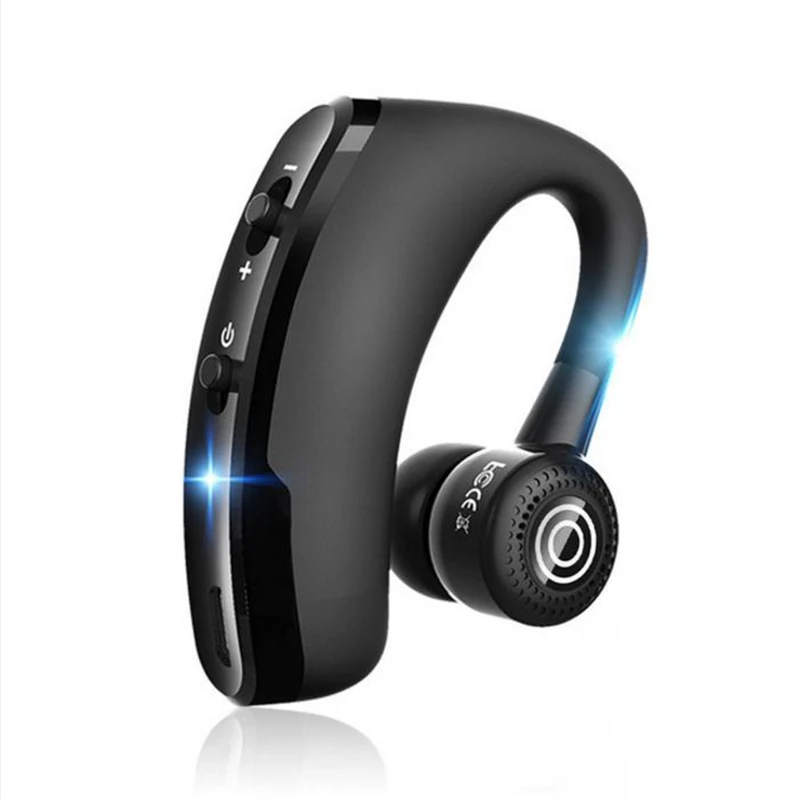 2018 Knotolus Newest V8 Version Of Business Ear-hook Type Earphone Wireless CSR Bluetooth Headset Stereo With Sound Control | Электроника