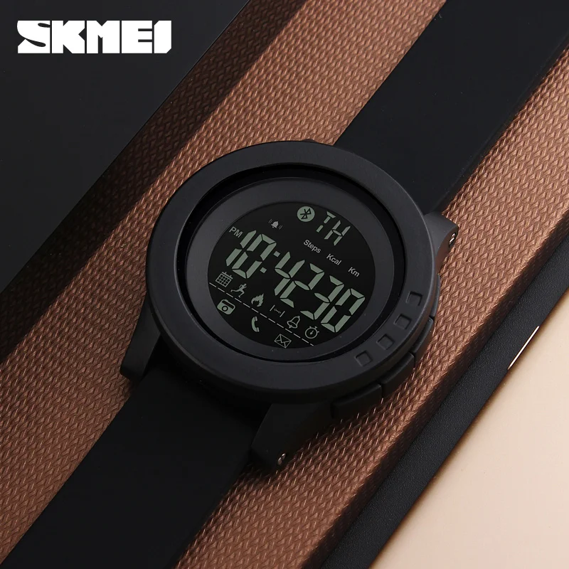 SKMEI 1255 Bluetooth спортивные Смарт часы для мужчин и женщин Многофункциональные