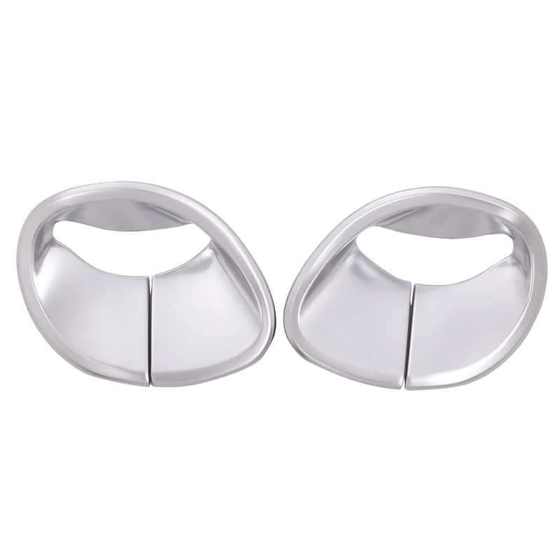 2 шт./компл. Abs передняя рамка для ремня безопасности автомобиля накладка наклейка