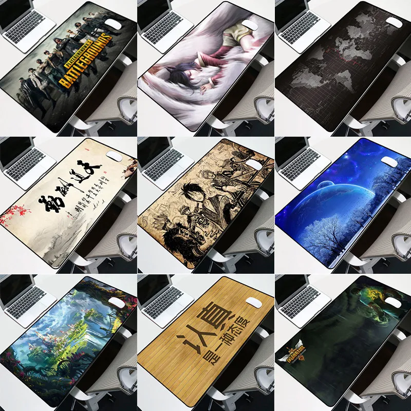 900X400 мм коврик для мыши Аниме оригинальные резиновые игровые mausepad большого