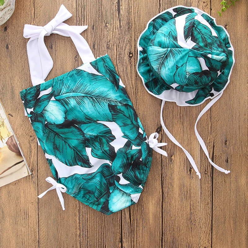 Летний комплект из 2 предметов с бантом купальный костюм для мамы и дочки