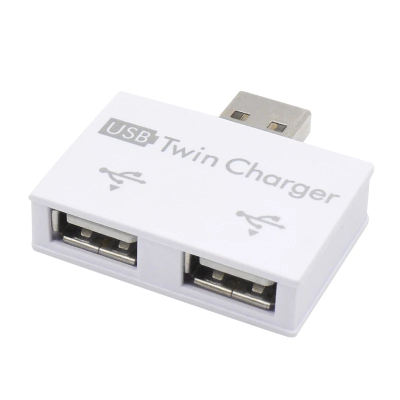 1 для 2 USB 0 концентратора зарядки выделенный расширитель конвертер Мобильный