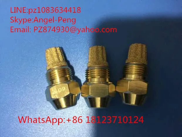 Сопло для масляной горелки используемое отработанного масла и тяжелого