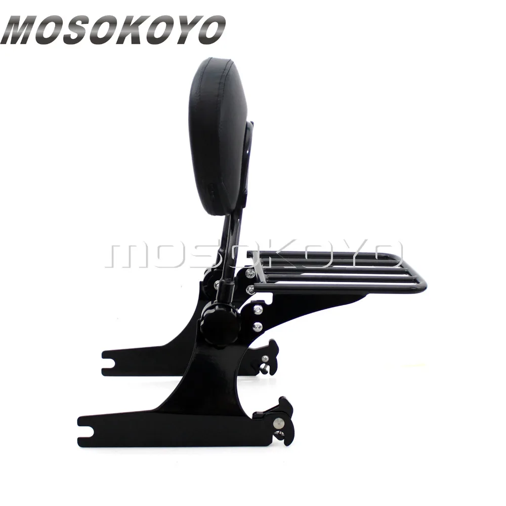 Съемная регулируемая спинка для мотоцикла Harley Dyna Super Glide FXD FXDC FXDL FXDX 2002-2005 багажная