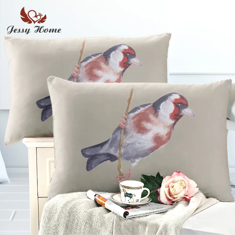 Carduelis/Детский Комплект постельного белья с рисунком милых разноцветных животных, набор пододеяльников с принтом, модная одежда, 3 шт., США/AU/RU, размер M1045