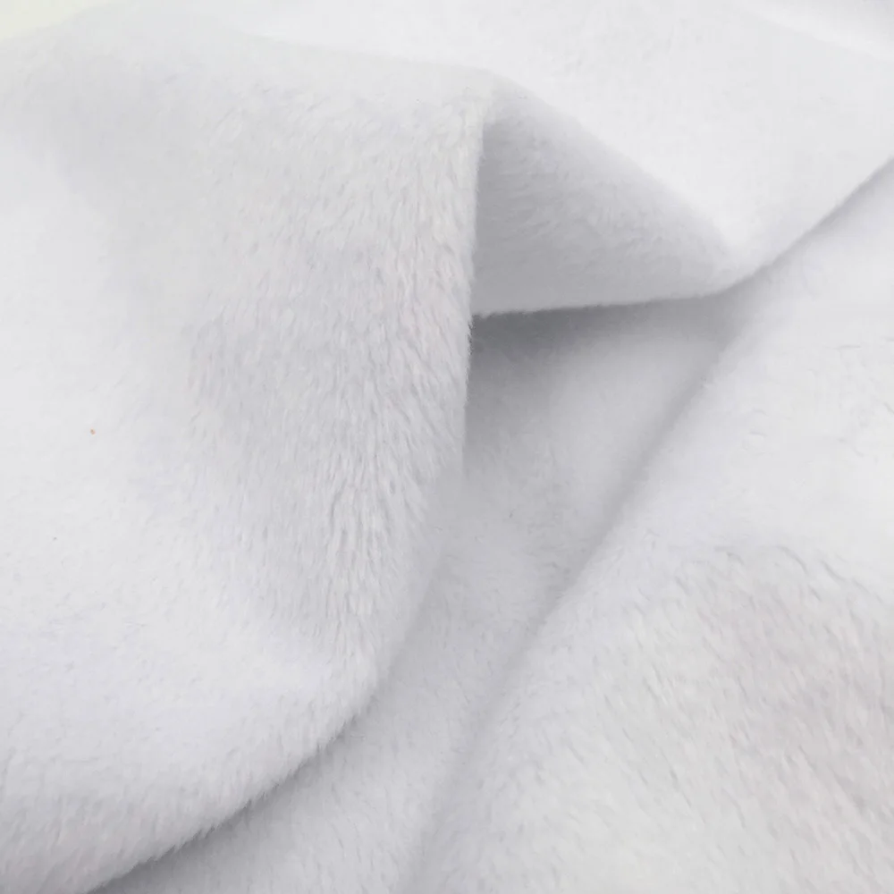 2 ZYFMPTEX 45x50 см длина ворса 3 мм Мягкие короткие плюшевые ручной работы DIY кукла зимняя одежда толщина антипиллинг плюшевая ткань 40 цветов - Цвет: 2