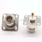 N гнездовой разъем для панельного монтажа шасси Соединитель с паяльной клеммой Бесплатная доставка