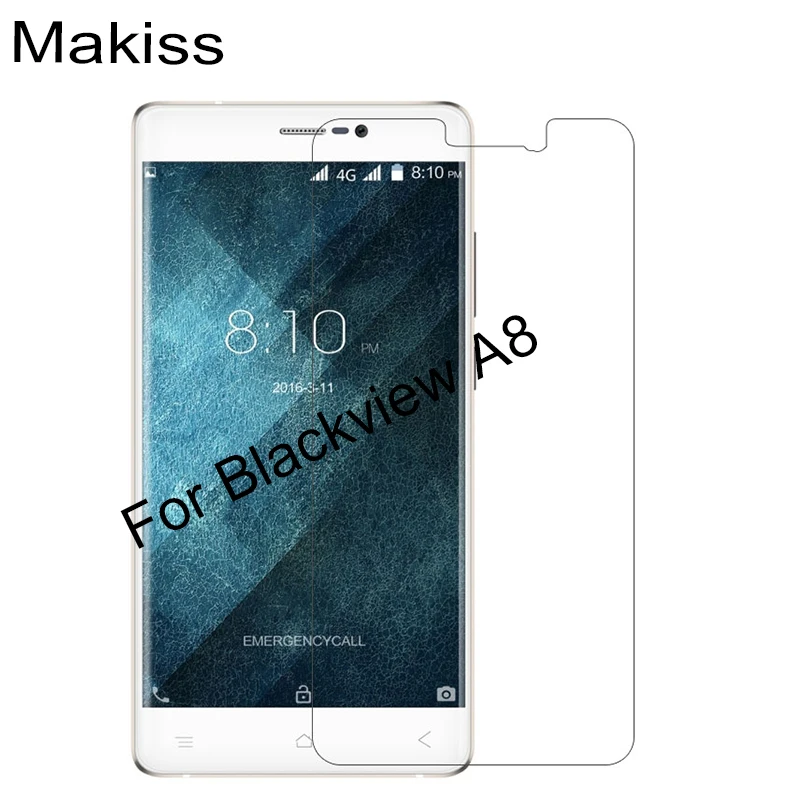 

Защитное стекло для Blackview A8, взрывозащищенное, 100%