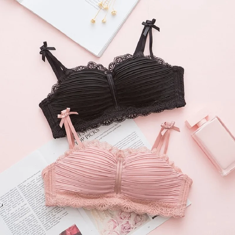 Комплект нижнего белья для девочек-подростков кружевной тренировочный комплект