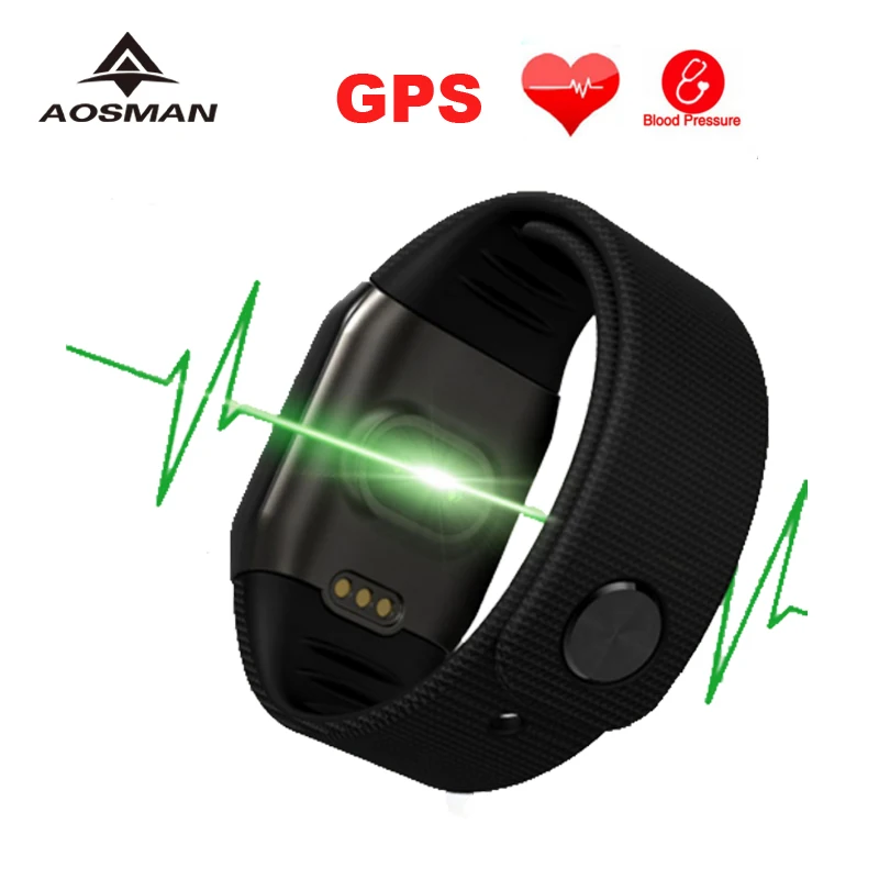 AOSMAN gps мужские спортивные часы A88S Монитор артериального давления сенсор пульса