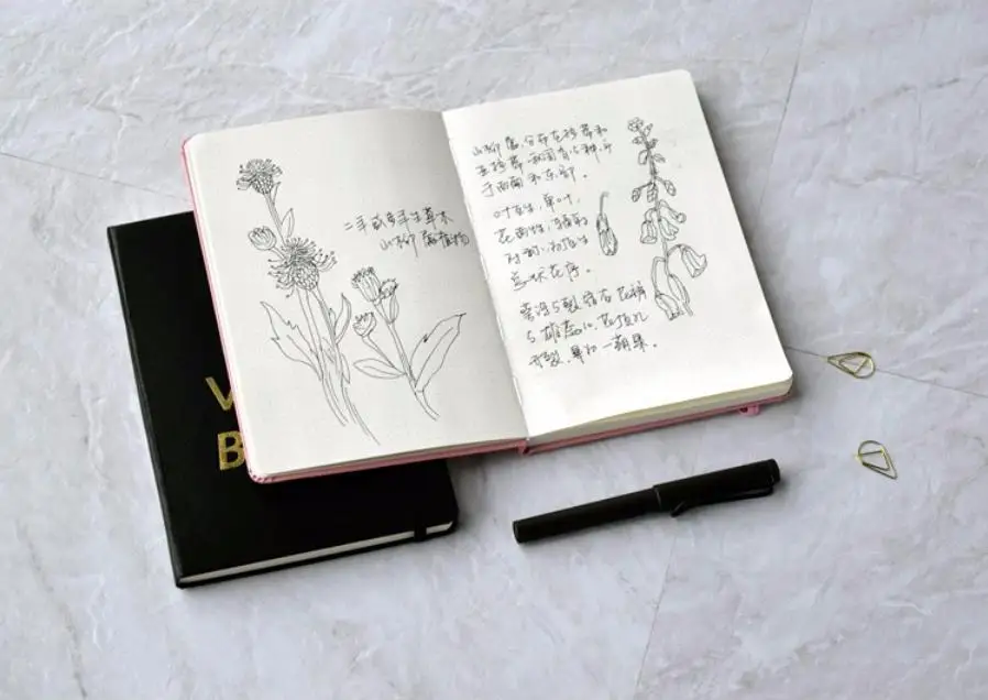 Kawaii розовый кожаный блокнот в твердом переплете, корейский дневник, блокнот, блокнот для путешествий, канцелярский блокнот D40