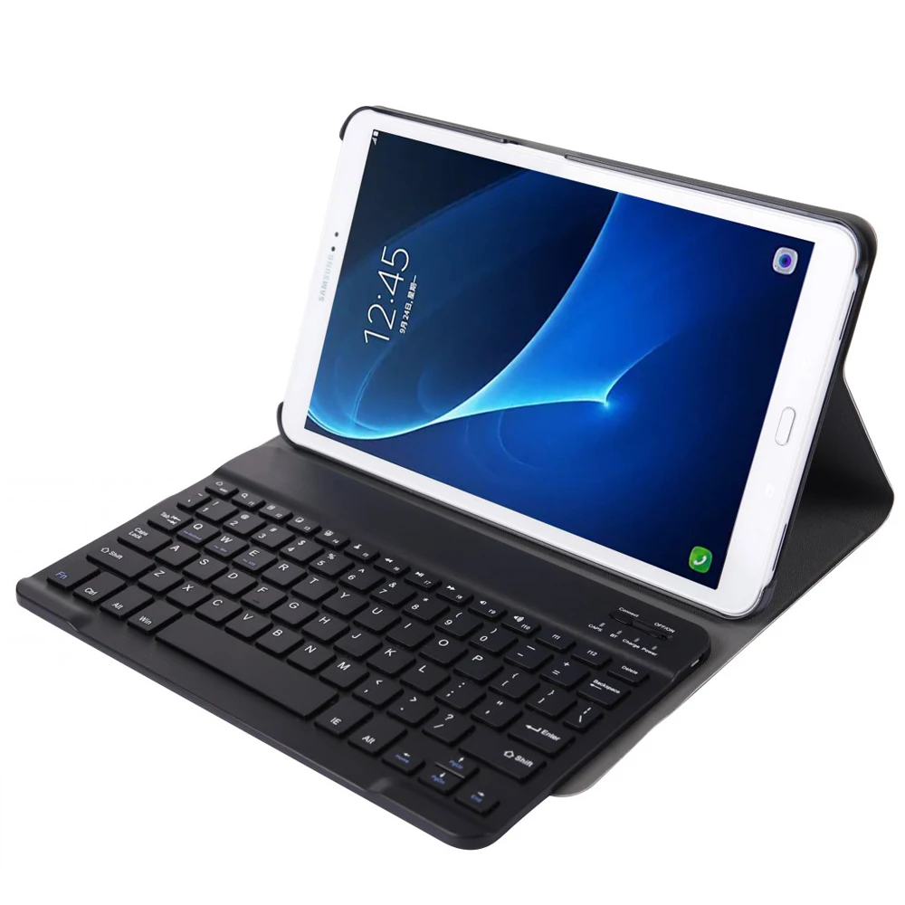 Чехол для Samsung Galaxy Tab A A6 10,1 крышка тонкая клавиатура Bluetooth кожаный чехол для T580 T585 SM-T580 SM-T585 чехол Funda