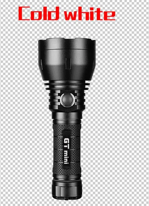 Lumintop GT мини длинные позвонил фонарик 17 Вт 4.5A CREE XHL СЗ/CW Макс 1200 люмен Луч расстояние 750 м 135, 000cd открытый факел - Цвет: CW flashlight