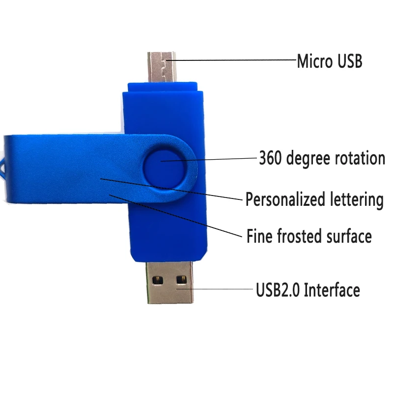 USB флеш-накопитель OTG для Android смартфон 4 ГБ 8 16 32 64 Гб цветной Micro и 2 0 Флешка |