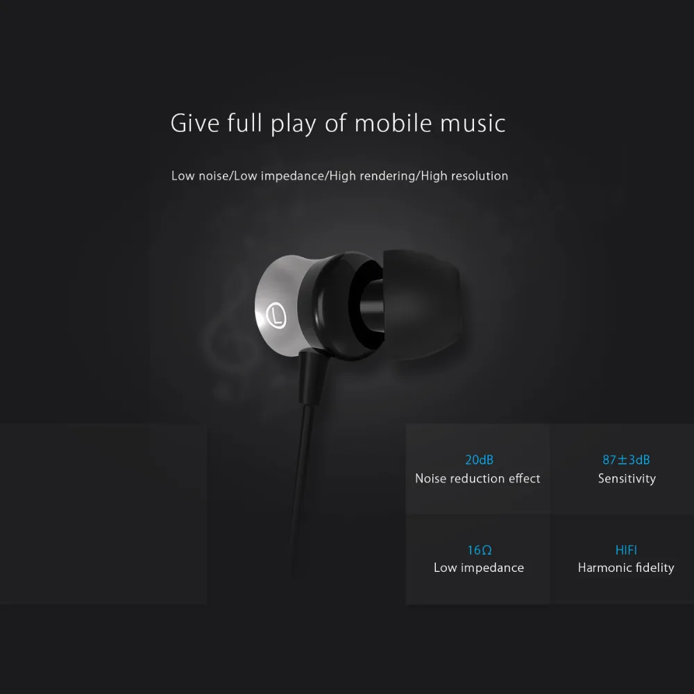 Наушники ORICO In ear 3 5 мм наушники с микрофоном басы Бесплатная версия молодежная