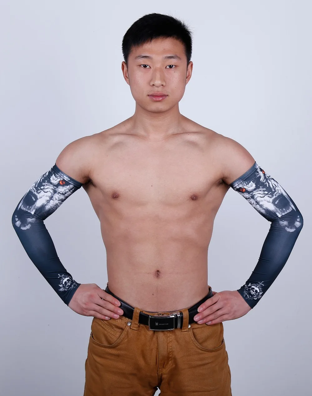 2 шт. новинка 2016 велосипедные гетры черные тигровые рыцарские мужские защита от