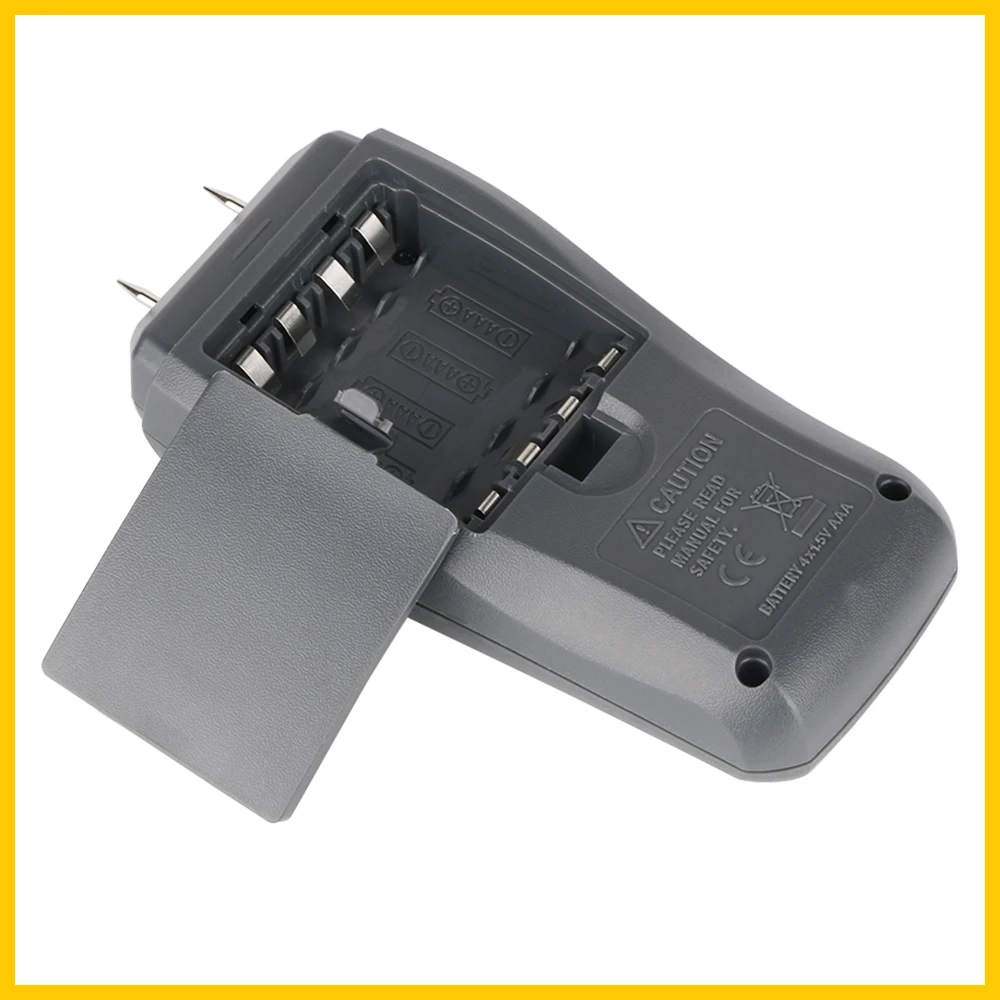 RZ два контакта цифровой измеритель влажности древесины 0 99.9% детектор с большим