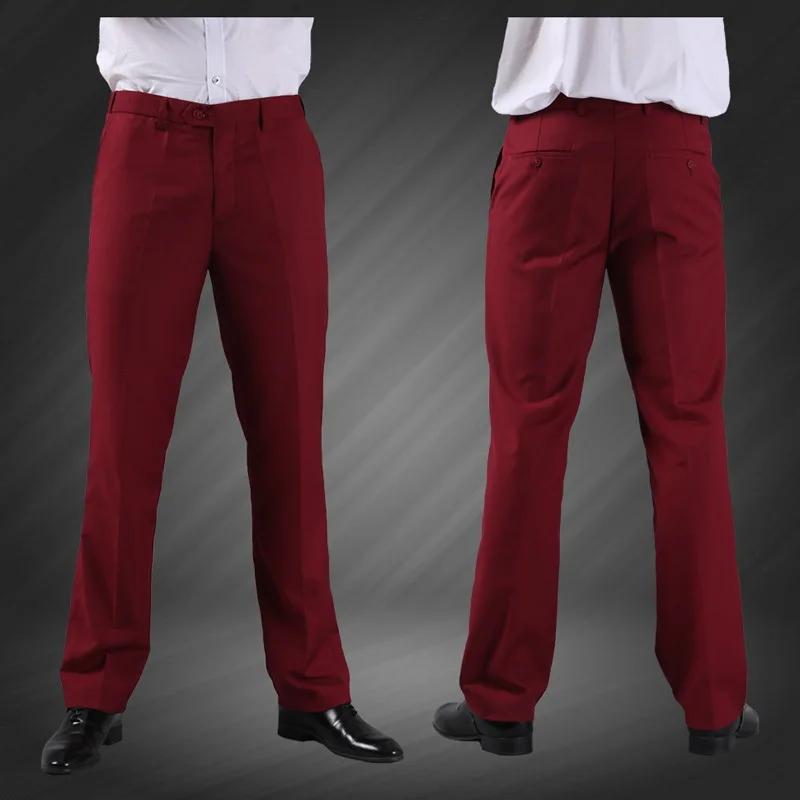 Men Business Wedding Suit Pants 2016 New Arrival Fashion Casual Tuxedo Bridegroom Formal Party Dress Trousers J1213 | Мужская одежда