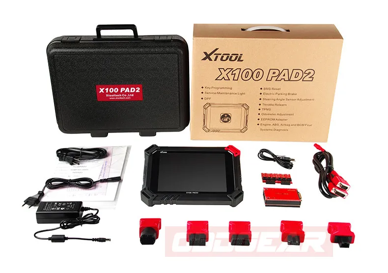Высокое качество XTOOL X100 PAD2 авто ключ программист с EPB EPS TPMS OBD2 одометром X100 PAd 2 Pro автомобиля диагностический изменение милей