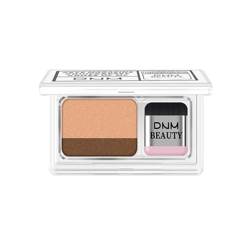 DNM Eyes Makeup Magazine Lazy Eyeshadow Stamp двухцветная мерцающая палитра водостойкая долговечная