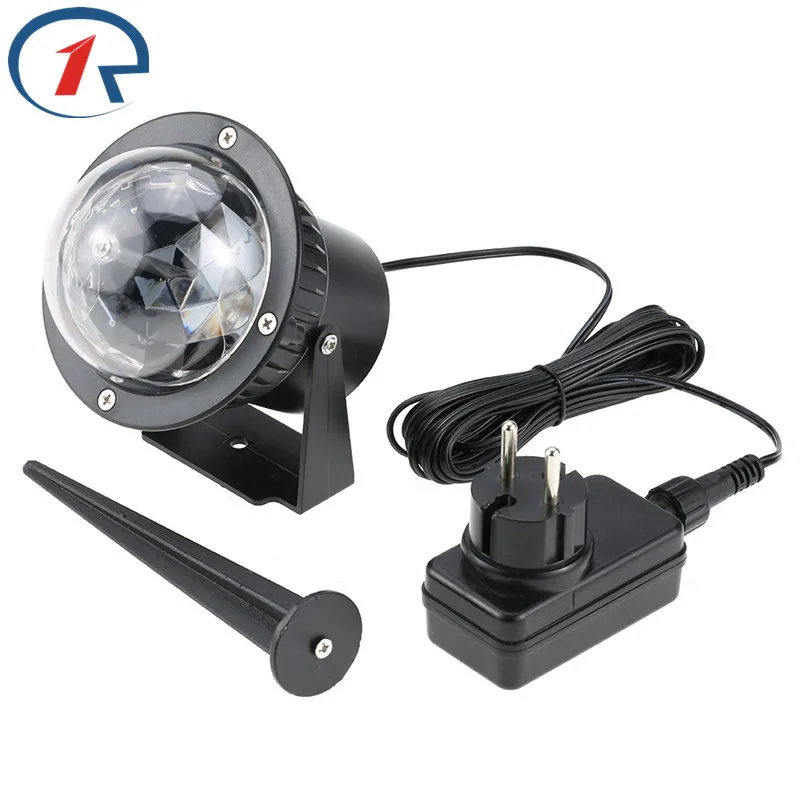 ZjRight красный зеленый синий светодиодный сценический светильник наружное