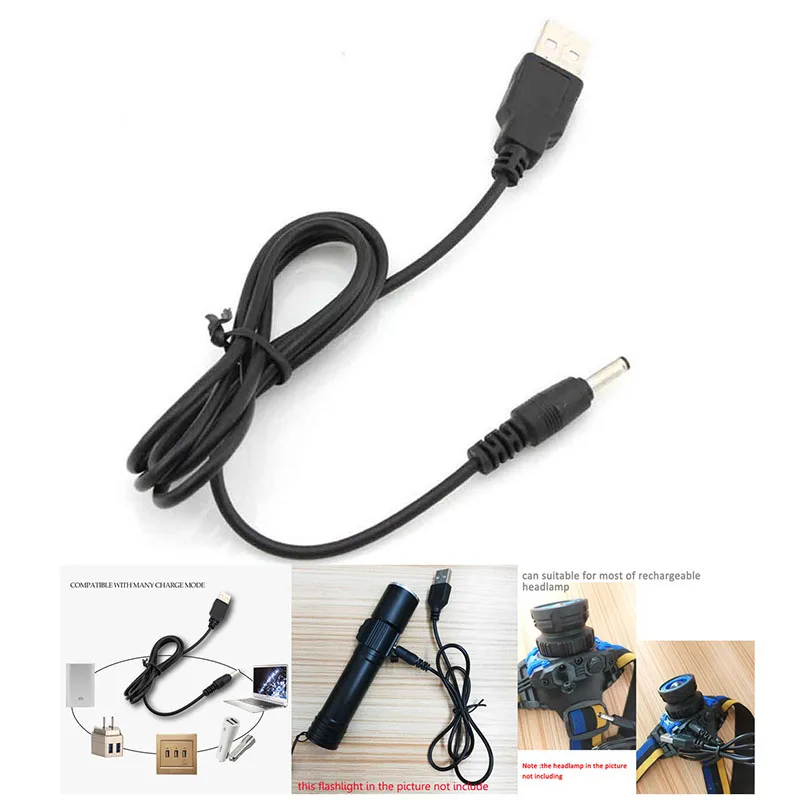 Универсальный кабель питания постоянного тока 3 5 мм USB зарядное устройство