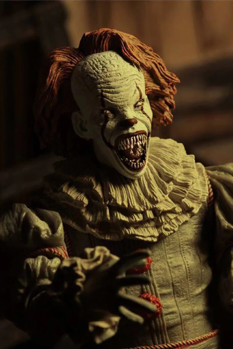 3 типа NECA Стивен Кинг это Pennywise ужас ПВХ фигурка игрушка кукла подарок на Хэллоуин