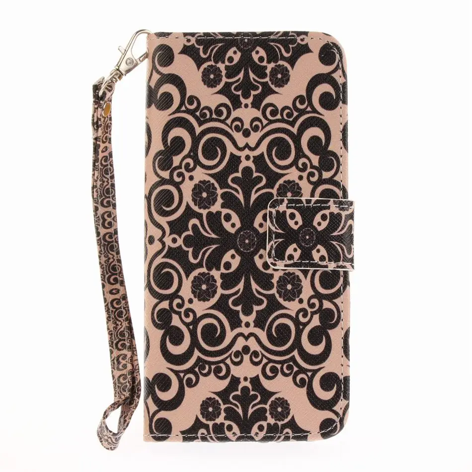 Palace Flower DEEVOLPO из искусственной кожи с рисунками животных Чехлы для samsung S8 S8Plus S6Edge S7Edge G360 G530 J120 A320 A520 карманом для карт Чехлы для телефона D26F - Цвет: Palace Flower