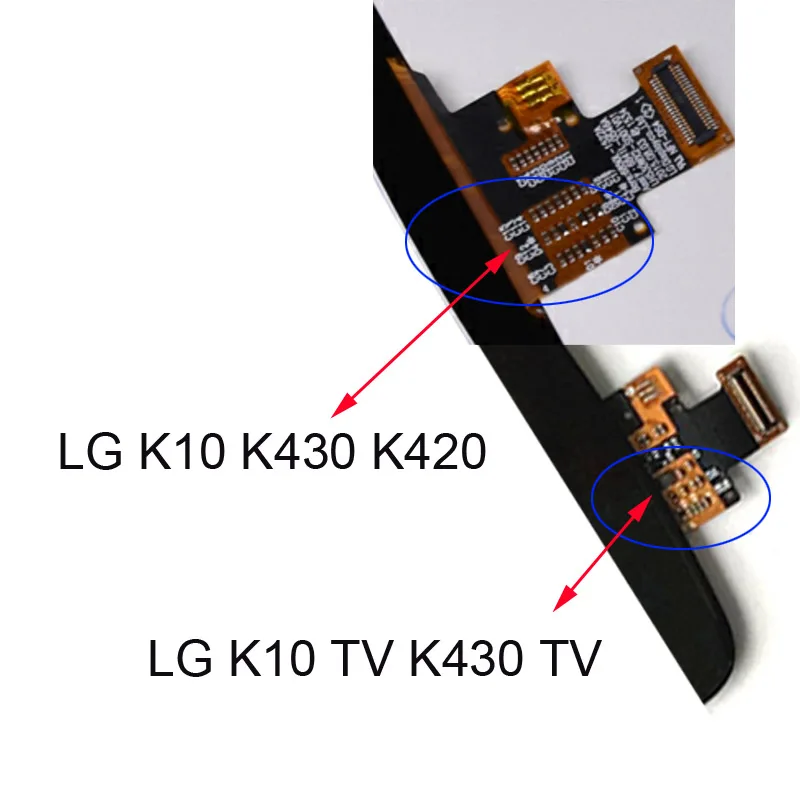 Для LG K10 LTE K420N K430 K420 K430DS ЖК-дисплей кодирующий преобразователь сенсорного экрана в сборе для K10 tv K420 tv K10 tv lcd экран