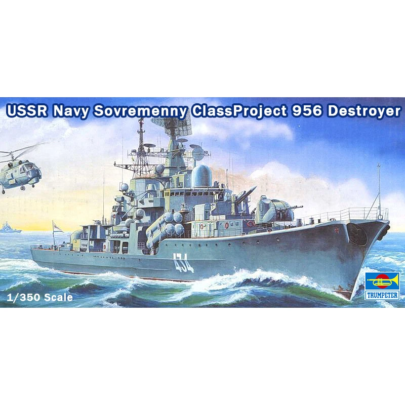 Модель 1/350 года trumpeter модель 04514 проект военно морского флота соврэнни 956 эсминца