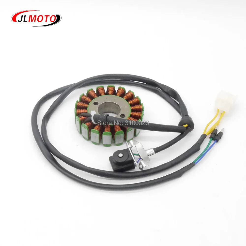 Катушка статора магнитного генератора для двигателя Mikilon BSE Jinling 170 JLA-21B 250cc ATV XMOTO Dirt Bike LC172MM/923 MM Loncin CB 250cc