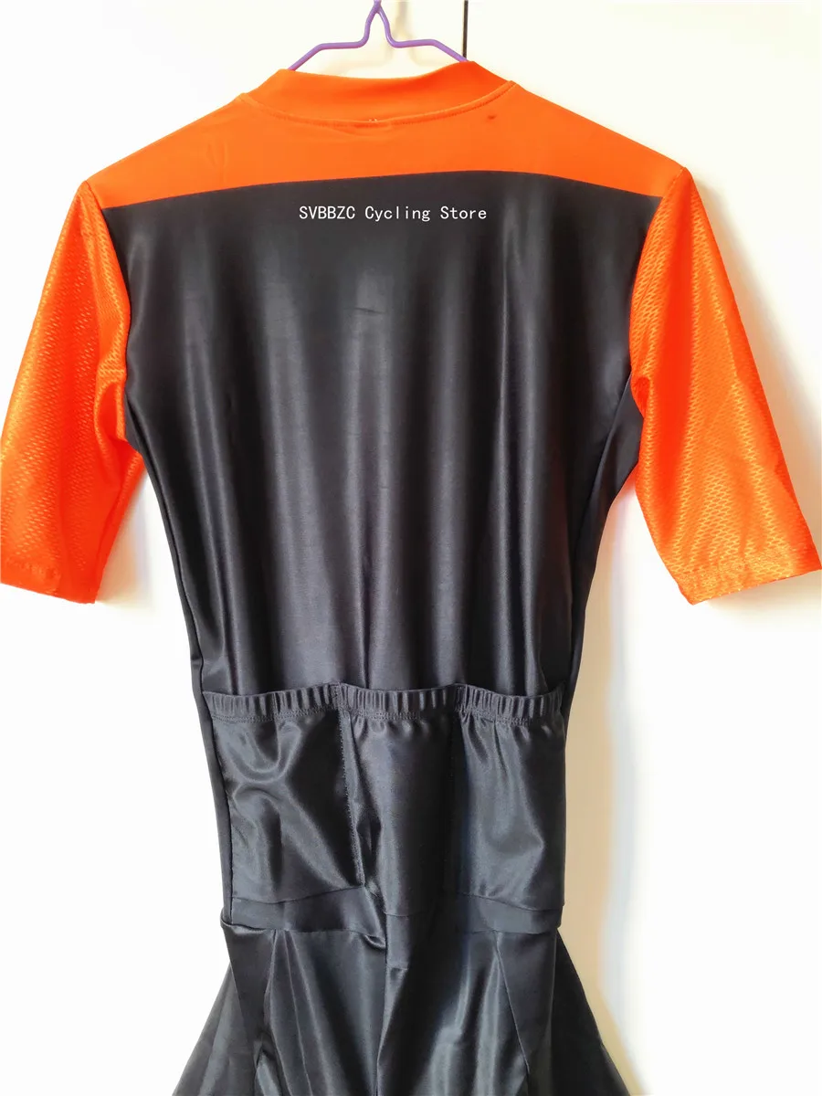 Новинка 2019 профессиональный костюм для триатлона оранжевый женский трикотажный