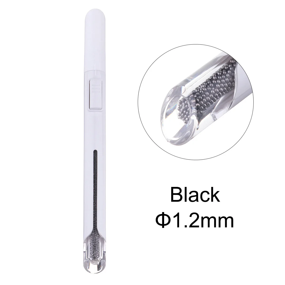 Бежевый 12 стилей автоматический пресс-подборщик ing beads Dotting pen инструмент для дизайна ногтей подобрать маленький шар "икра" для ногтей инструмент для нанесения точек на ногти - Цвет: Бежевый