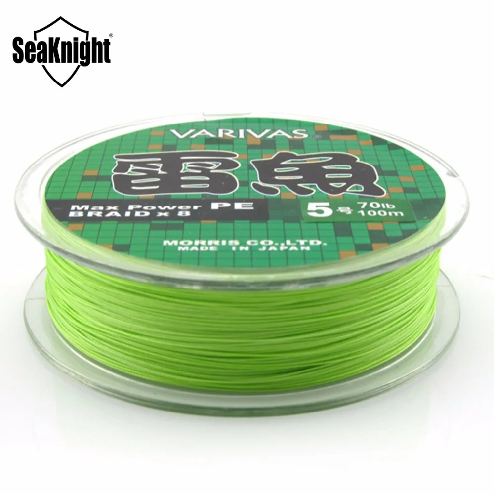 SeaKnight 8 нить супер сильным 100 м Рыбалка Line ткет Япония Multifilament PE плетеный Канат