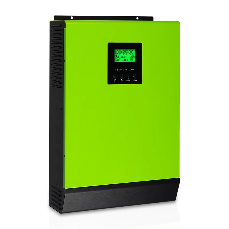 12V 24V Сетевой инвертор 80A MPPT Гибридный солнечный 1000w 2000w 220V чистый синусоидальный 60A
