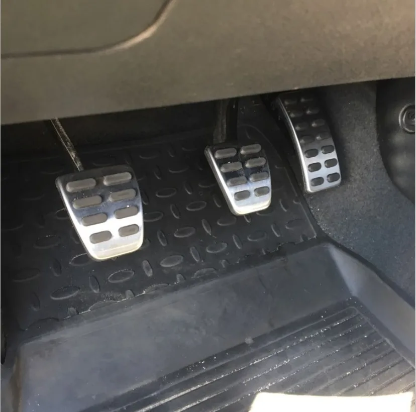 Крышка автоматической и ручной газовой педали из нержавеющей стали для Hyundai ix25