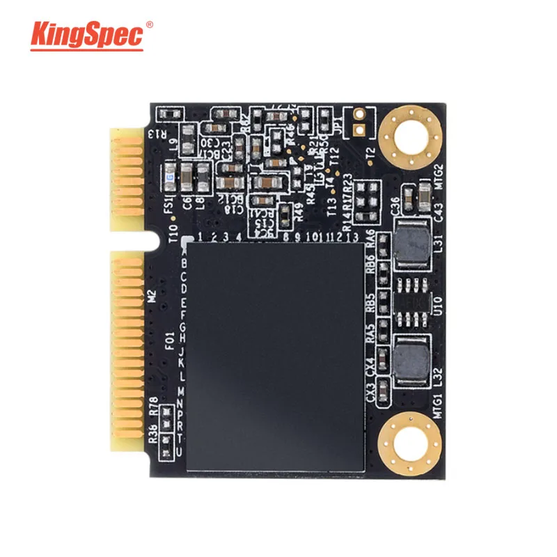 KingSpec SSD HDD полудиск mSATA 128 ГБ 256 Mini SATA Внутренний твердотельный диск для ноутбука