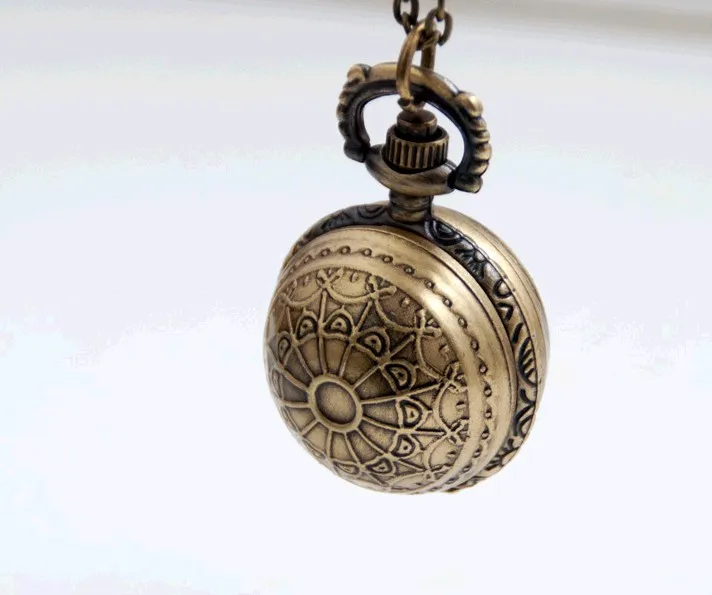 100 шт./лот винтажные часы в стиле стимпанк ретро Бронзовый паук сфера шар