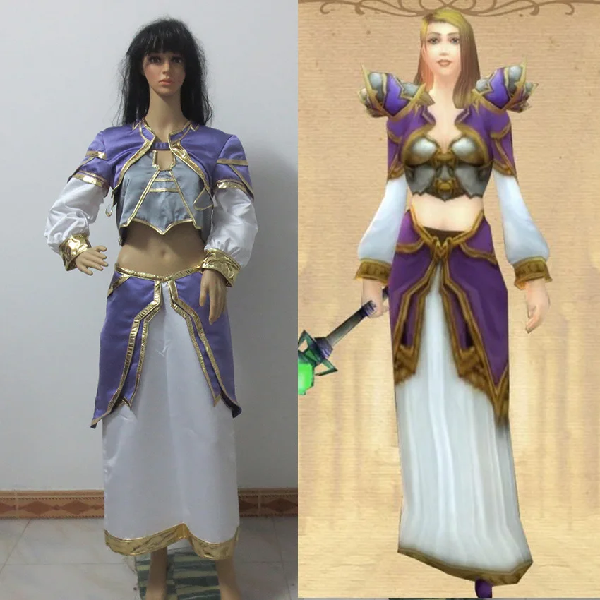 Аниме игра WOW Jaina Proudmoore Косплей Костюм|cosplay costume|anime cosplay costumescostume costume |