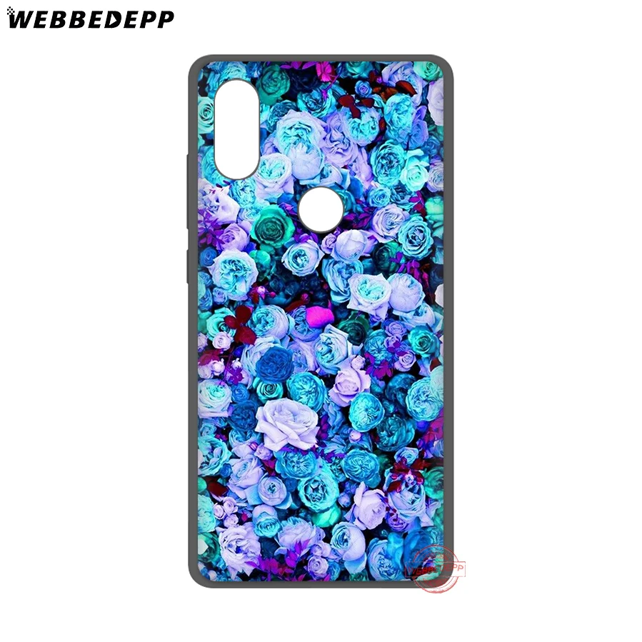 WEBBEDEPP Peony Sunflowe Rose Daisy Plants Flower Soft Silicone Case for Xiaomi Mi 6 8 9 SE MAX 3 A1 A2 Lite F1 Cover | Мобильные
