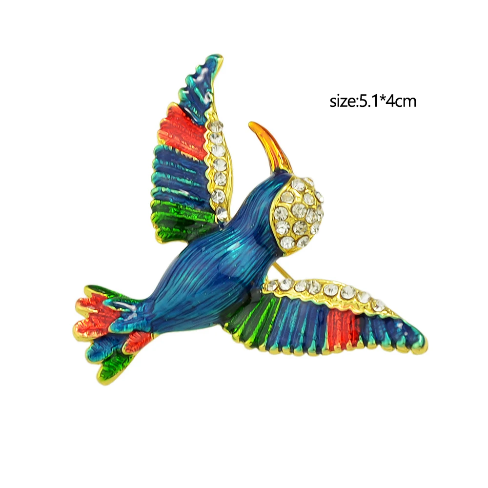 Для женщин Интимные аксессуары животных Брошь Золото-Цвет с Цвет ful эмаль и