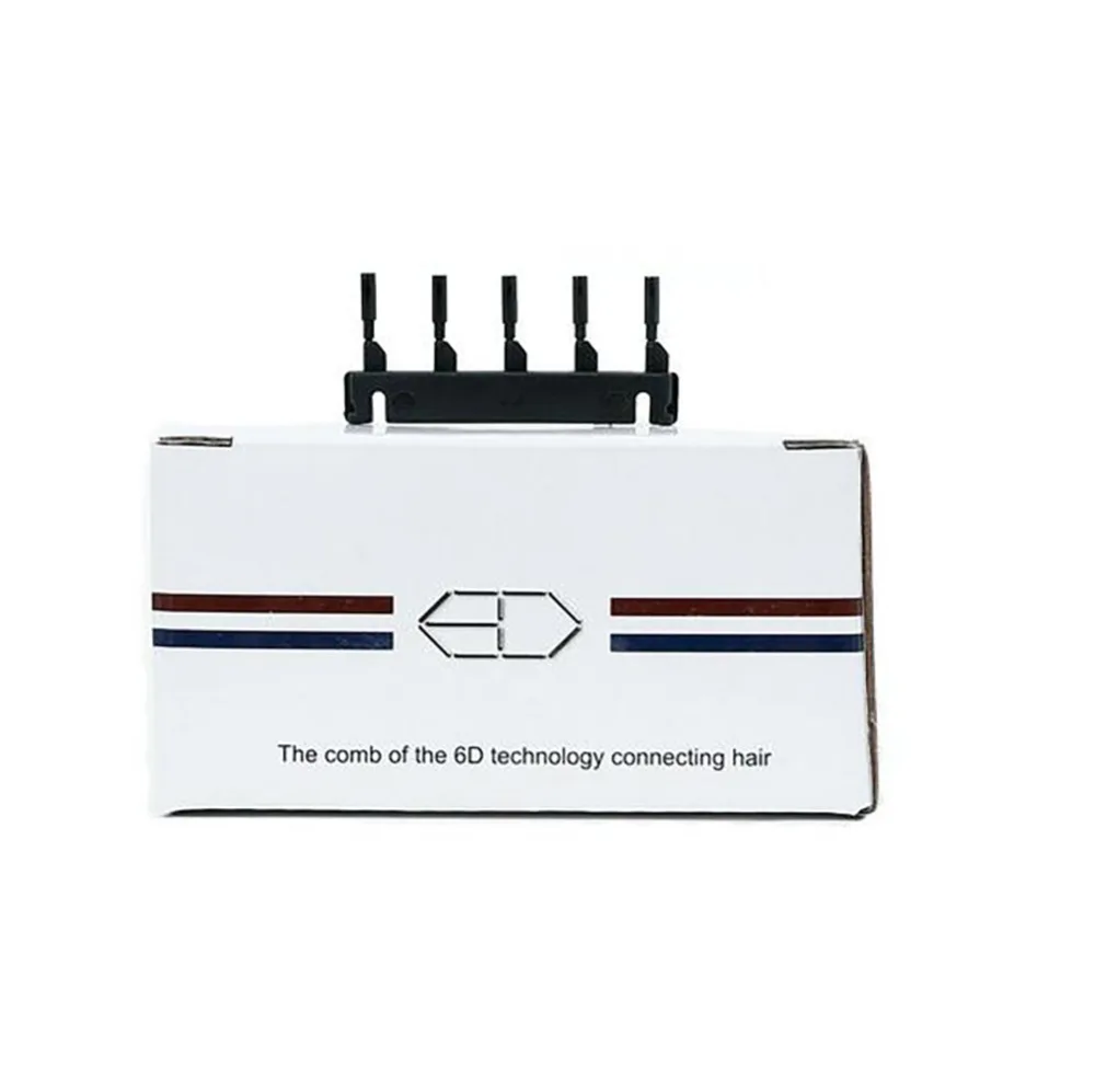 40 шт./лот 6D2 Пряжка для наращивания волос 2 го поколения 6D зажим инструмент пряжка