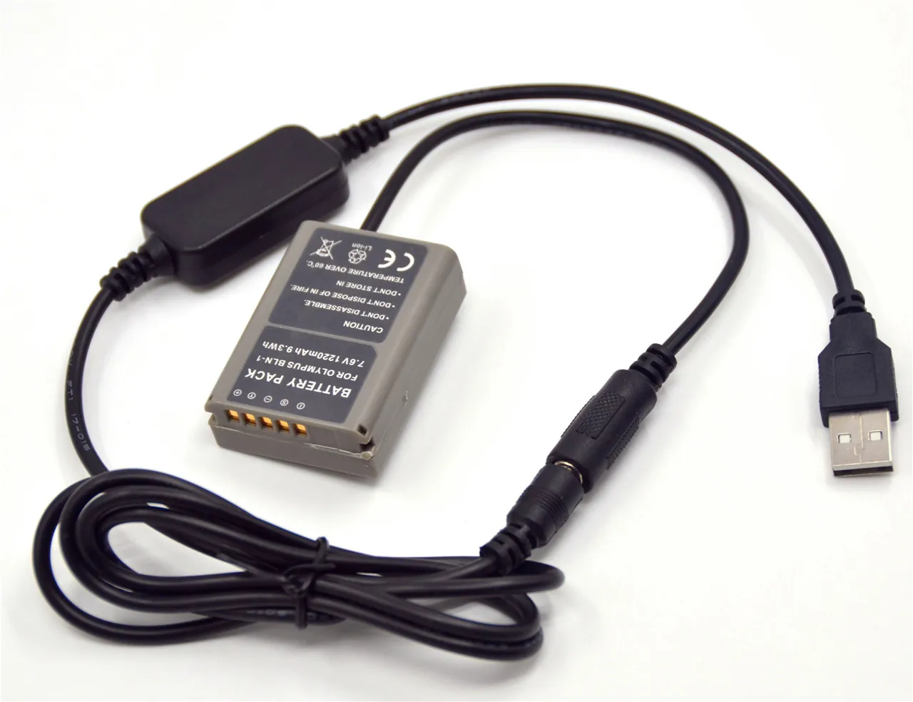 Сменный аккумулятор BLN1 5 В с USB портом для цифровой камеры Olympus 1 2 ручкой в форме